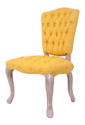 Стул MAK interior Интерьерные стулья Gamila yellow арт. CF-1919-Y