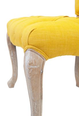 Стул MAK interior Интерьерные стулья Gamila yellow арт. CF-1919-Y