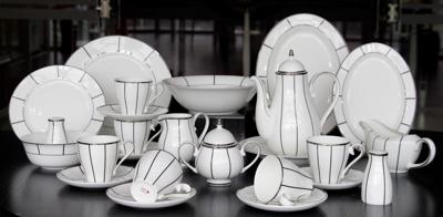 Столовый сервиз MAK interior Посуда из костяного фарфора Flavour 26 pcs dinner set арт. JDBC431