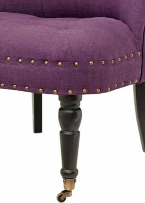 Кресло MAK interior Низкие кресла для дома Aviana purple арт. 5KS24025-V