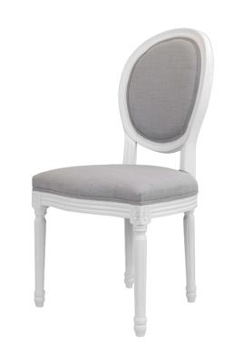 Стул MAK interior Обеденные стулья Miro white+grey арт. CF-1916A-W