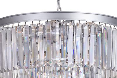 Светильник MAK interior Дизайнерские светильники Odeon 3 rings silver арт. WTL1943-6SL-CL