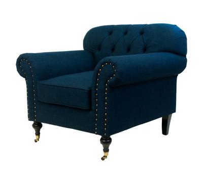 Кресло MAK interior Классические кресла Kavita dark blue арт. DF-1819-B1