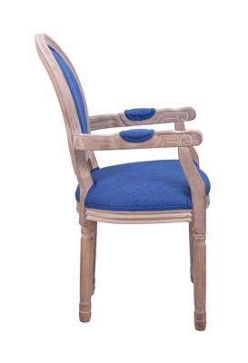Стул MAK interior Стулья с подлокотниками Volker arm original blue арт. 5KS24505-BO