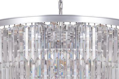 Светильник MAK interior Дизайнерские светильники Odeon 5 rings silver арт. WTL1943-19SL-CL