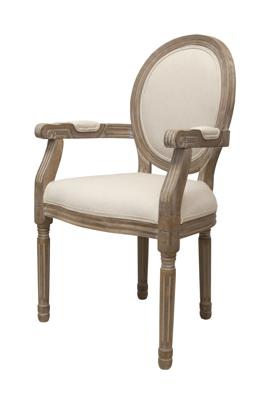 Стул MAK interior Стулья с подлокотниками Volker arm beige арт. 5KS24505-O