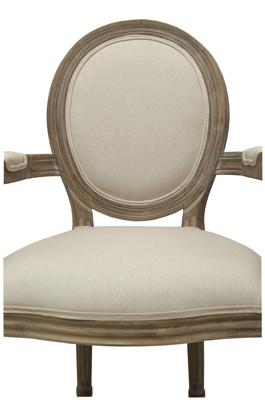 Стул MAK interior Стулья с подлокотниками Volker arm beige арт. 5KS24505-O