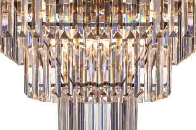 Светильник MAK interior Дизайнерские светильники Odeon square 50 арт. WTL2103-500BK-CL