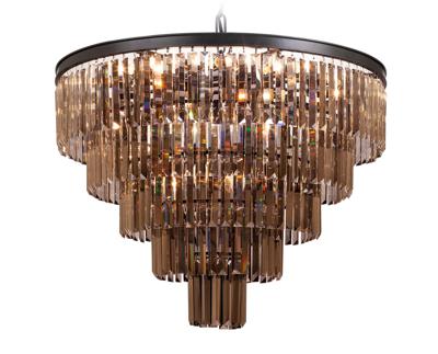 Светильник MAK interior Дизайнерские светильники Odeon 5 rings smoke арт. WTL1943-19BK-GR