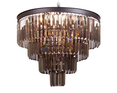 Светильник MAK interior Дизайнерские светильники Odeon 4 rings smoke арт. WTL1943-9BK-GR