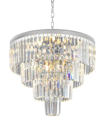 Светильник MAK interior Дизайнерские светильники Odeon 4 rings silver арт. WTL1943-9SL-CL