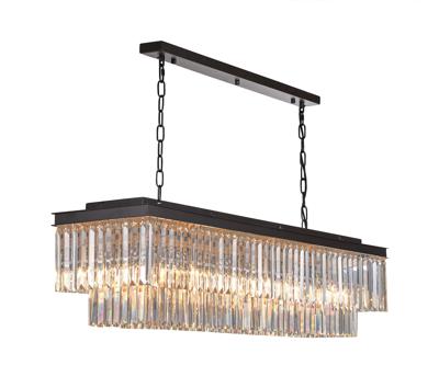 Светильник MAK interior Дизайнерские светильники Odeon L120 арт. WTL2107-1200BK-CL