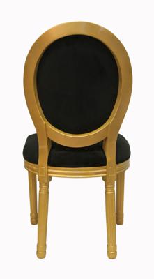 Стул MAK interior Интерьерные стулья Volker black gold арт. 5KS24501-BG