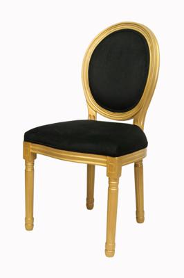Стул MAK interior Интерьерные стулья Volker black gold арт. 5KS24501-BG