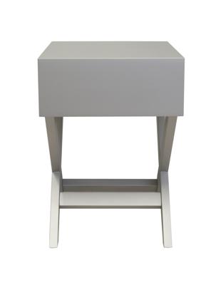 Тумба MAK interior Тумбы Серая компактная тумба Tomas silver лофт арт. MGCG-03-S