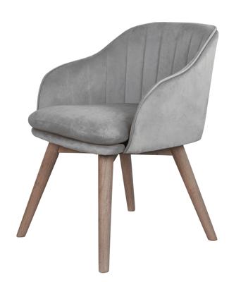 Стул MAK interior Интерьерные стулья Aqua wood grey арт. 5KS29651-21