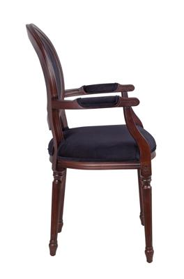 Стул MAK interior Стулья с подлокотниками Стул Delo Kora arm black арт. 7LVCF-1916B-BC