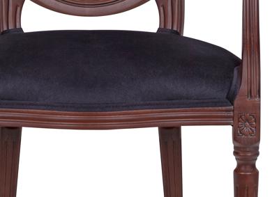 Стул MAK interior Стулья с подлокотниками Стул Delo Kora arm black арт. 7LVCF-1916B-BC