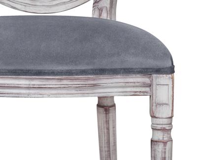 Стул MAK interior Обеденные стулья Стул Volker old grey v3 арт. 5KS24501-GGGG
