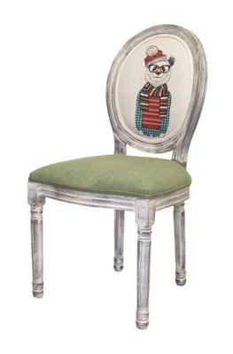 Стул MAK interior Интерьерные стулья Volker green bear v2 арт. 5KS24501-9WG