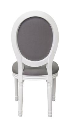 Стул MAK interior Обеденные стулья Volker grey+white арт. 5KS24501-GW