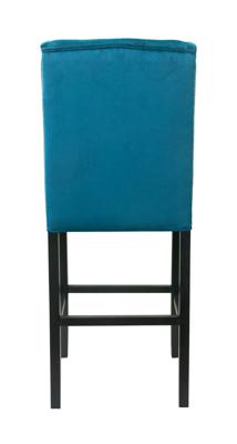 Стул барный MAK interior Дизайнерские барные стулья Skipton blue velvet арт. 5KS27623-BLUE