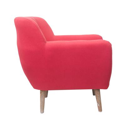 Кресло MAK interior Низкие кресла для дома Fuller red арт. 5KS24014-R