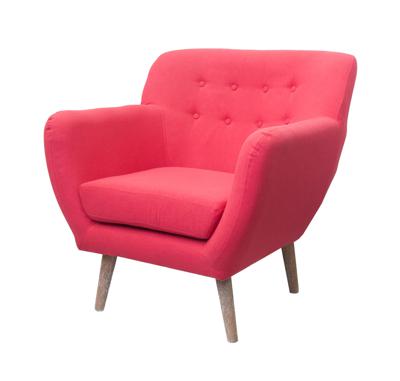 Кресло MAK interior Низкие кресла для дома Fuller red арт. 5KS24014-R