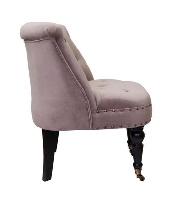 Кресло MAK interior Низкие кресла для дома Aviana taupe velvet арт. 5KS24026-T