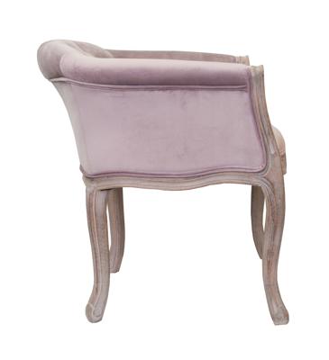 Кресло MAK interior Низкие кресла для дома Kandy pink velvet арт. 5KS24558-VV