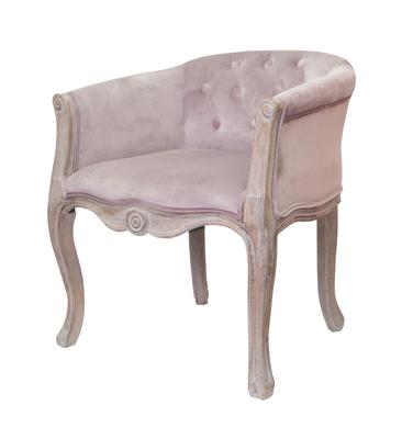 Кресло MAK interior Низкие кресла для дома Kandy pink velvet арт. 5KS24558-VV