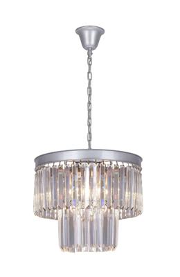 Светильник MAK interior Дизайнерские светильники Odeon 2 rings silver арт. WTL1943-4SL-CL