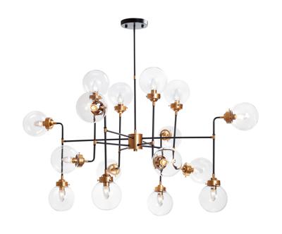 Светильник MAK interior Дизайнерские светильники Bistro 16 арт. WTL2154-16BK-CL