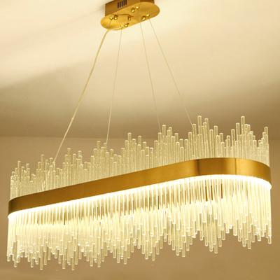 Светильник MAK interior Дизайнерские светильники Stripglass L100 арт. WTL1249-1000BR-CL