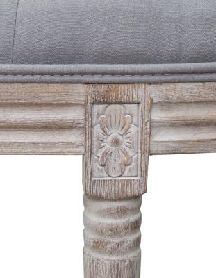 Оттоманка MAK interior Оттоманки Onora grey лен арт. 5KS26588-G