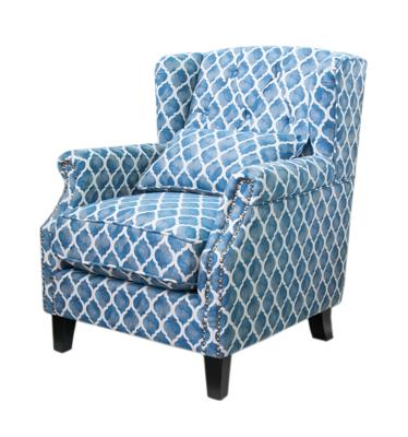 Полукресло MAK interior Полукресла Scott blue wave арт. KS-904-1-O