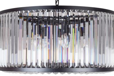 Светильник MAK interior Дизайнерские светильники Welles round D50 арт. WTL2113-500BK-CL