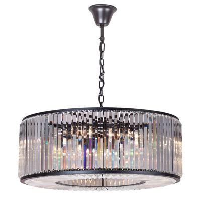 Светильник MAK interior Дизайнерские светильники Welles round D80 арт. WTL2113-800BK-CL