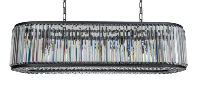 Светильник MAK interior Дизайнерские светильники Welles L125 арт. WTL9003-1250BK-CL