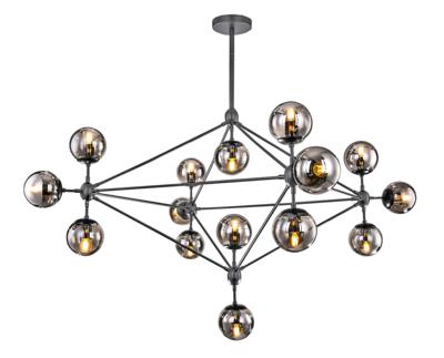 Светильник MAK interior Дизайнерские светильники Modo 15 smoke glass арт. WTL9131-15-GR