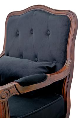 Полукресло MAK interior Полукресла Nitro button black арт. 5KS24507-BN
