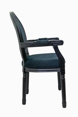 Стул MAK interior Стулья с подлокотниками Volker arm black арт. 5KS24505-BB