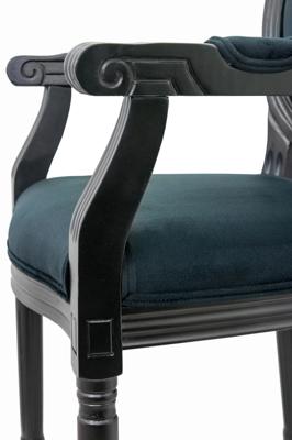 Стул MAK interior Стулья с подлокотниками Volker arm black арт. 5KS24505-BB