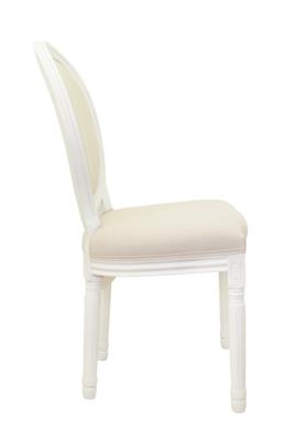 Стул MAK interior Обеденные стулья Volker beige+white арт. 5KS24501-W
