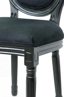 Стул MAK interior Обеденные стулья Volker black арт. 5KS24501-BB