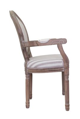 Стул MAK interior Стулья с подлокотниками Volker arm pinstripe арт. 5KS24505-P