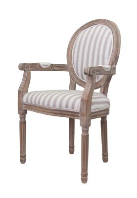 Стул MAK interior Стулья с подлокотниками Volker arm pinstripe арт. 5KS24505-P