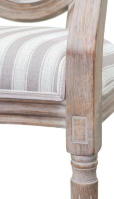 Стул MAK interior Стулья с подлокотниками Volker arm pinstripe арт. 5KS24505-P