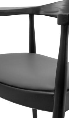 Стул MAK interior Стулья с подлокотниками Carlo black арт. 5KS26585-BB