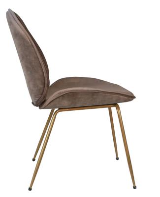Стул MAK interior Обеденные стулья Scoop taupe арт. 5KS29652-26